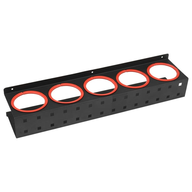 Details about / Spray Bottle Storage Rack Abrasive Material Hanging Rail Car Beauty Shop